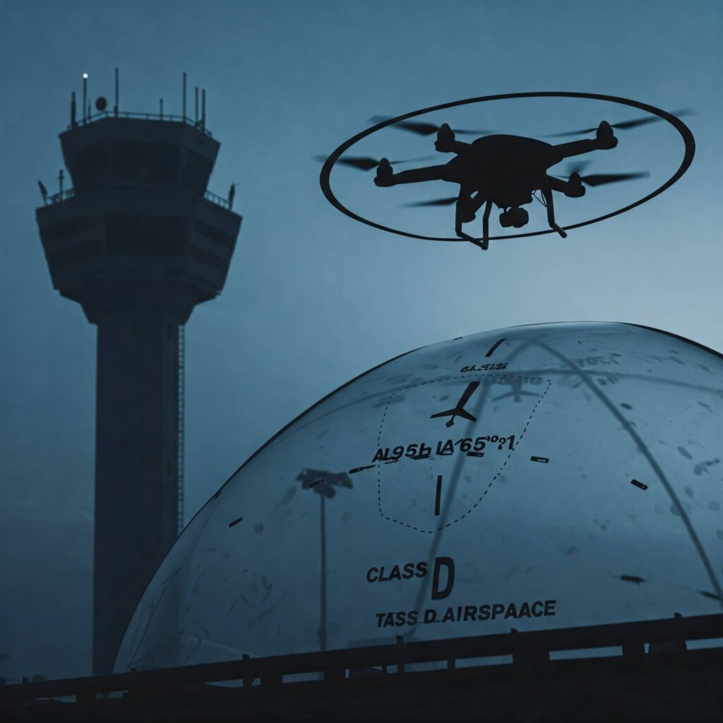 Can You Fly a Drone in Class D Airspace