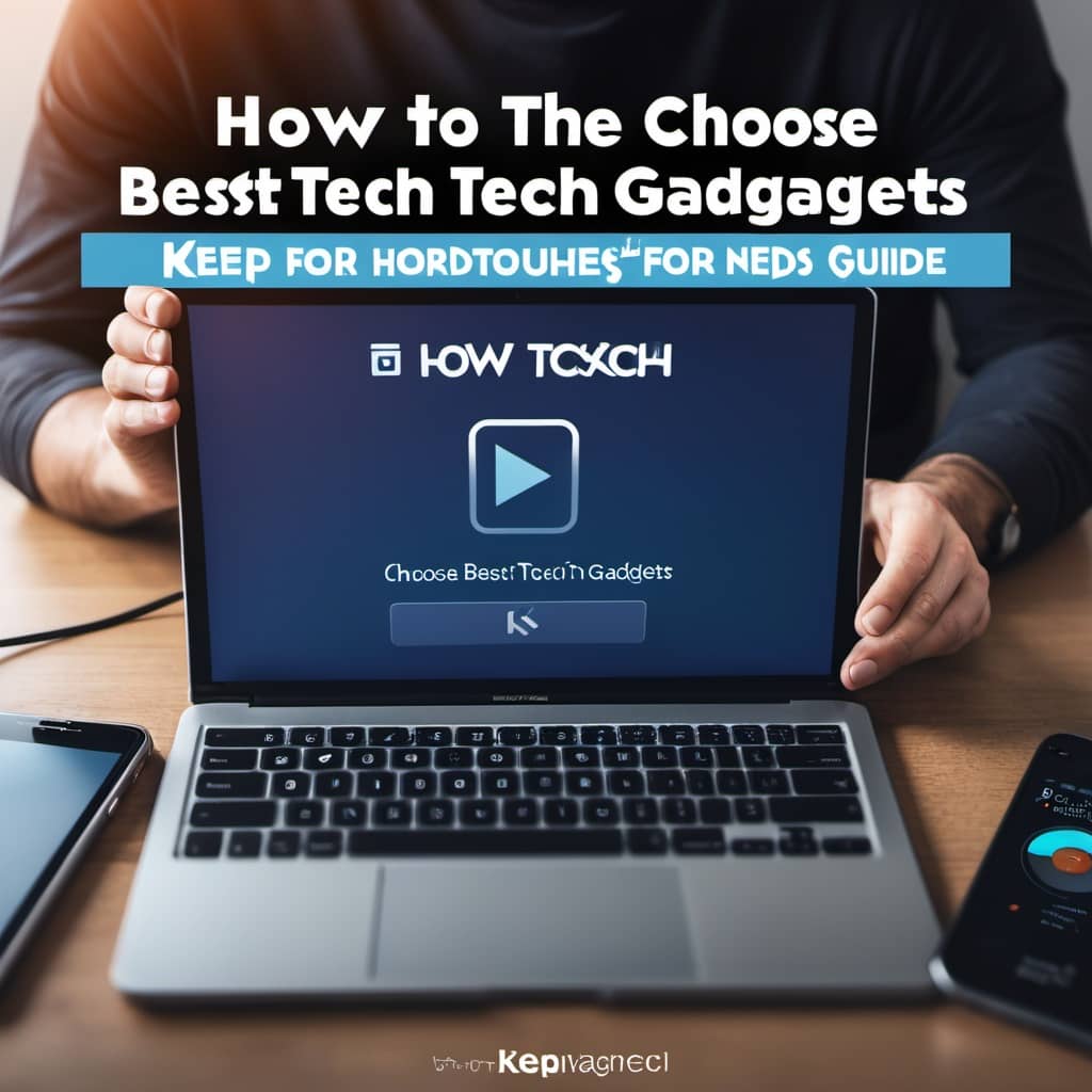 How to Choose the Best Tech Gadgets for Your Needs